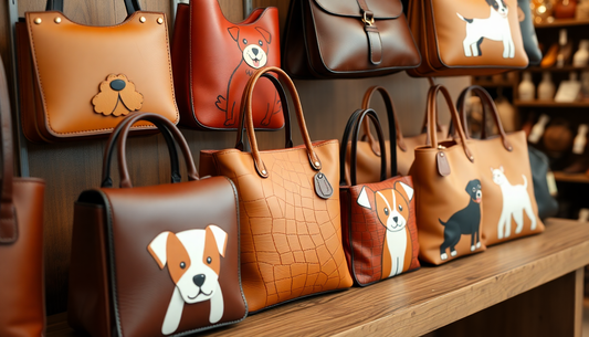 Unveiling the Charm: Unique Leather Handbags for Dog Lovers That Celebrate Craftsmanship and Style