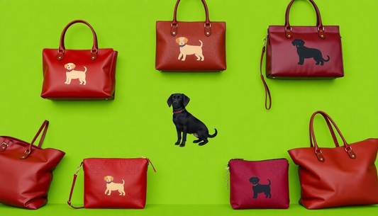 Celebrate Your Love for Dogs: The Best Leather Handbags with Unique Slogans for Dog Lovers in the UK