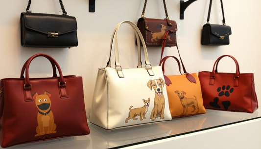 Stylish Leather Handbags for Dog Lovers: Express Your Love with Unique Designs and Messages