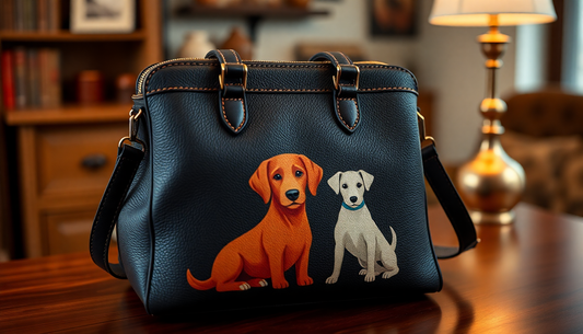 Stylish Leather Handbags for Dog Lovers: Embrace Craftsmanship and Celebrate Your Furry Friend's Love in the UK