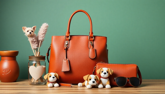 Discover the Ultimate Premium Leather Handbag Set: A Stylish Companion for Every Dog Lover