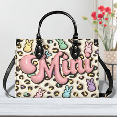 3D Inflated | Rabbit Mama/Mini - Leather Handbag